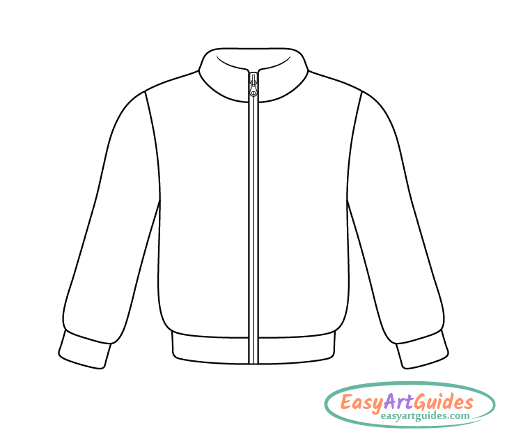 How to Draw a Jacket in 8 Easy Steps EasyArtGuides